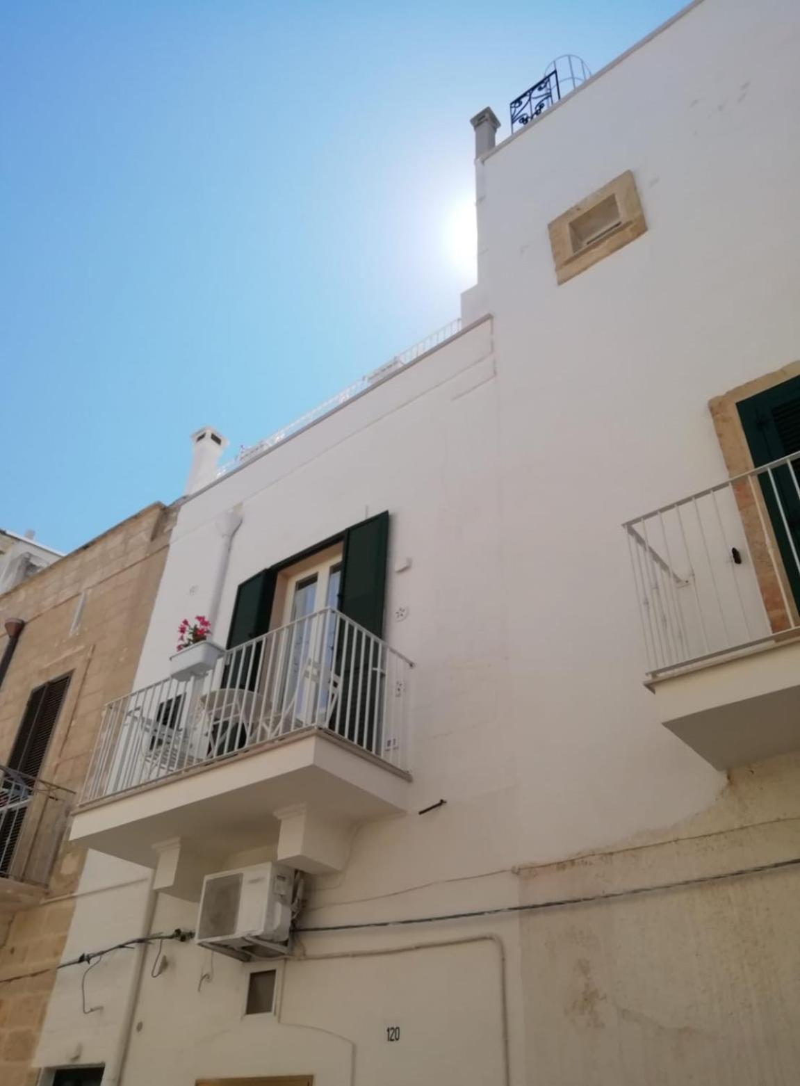 ポリニャーノ・ア・マーレEl-Mar Locazione Turistica House With Exclusive Terraceアパートメント エクステリア 写真