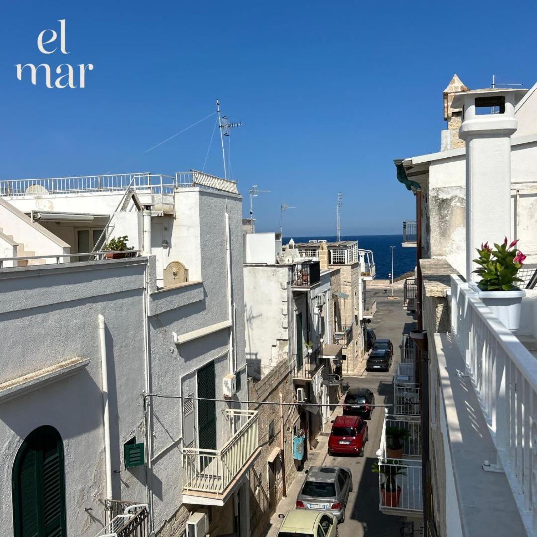 ポリニャーノ・ア・マーレEl-Mar Locazione Turistica House With Exclusive Terraceアパートメント エクステリア 写真